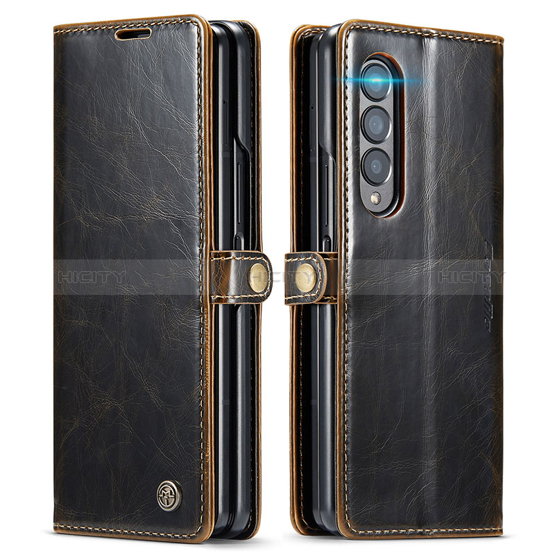 Funda de Cuero Cartera con Soporte Carcasa C01S para Samsung Galaxy Z Fold3 5G