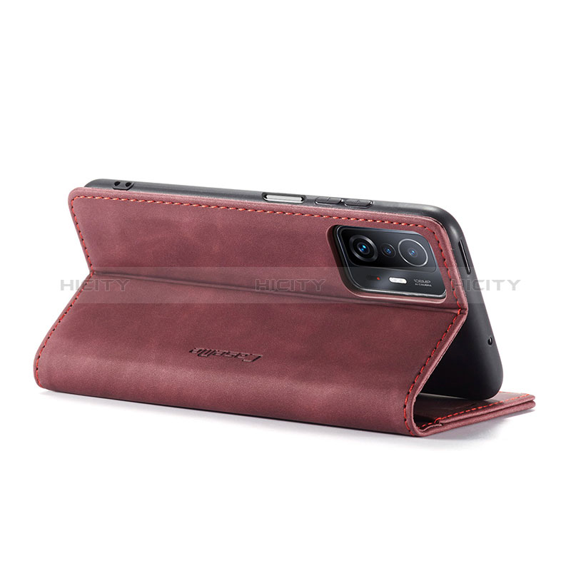 Funda de Cuero Cartera con Soporte Carcasa C01S para Xiaomi Mi 11T 5G