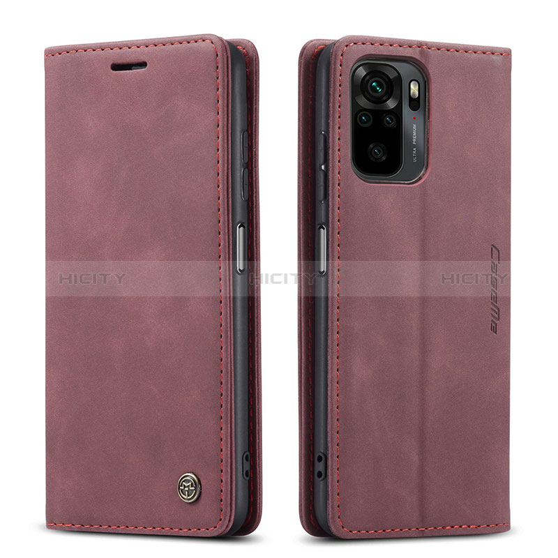 Funda de Cuero Cartera con Soporte Carcasa C01S para Xiaomi Redmi Note 10 4G