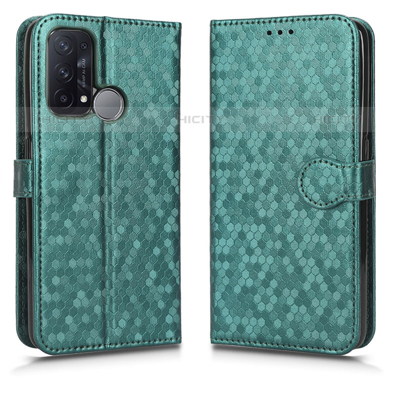 Funda de Cuero Cartera con Soporte Carcasa C01X para Oppo Reno5 A