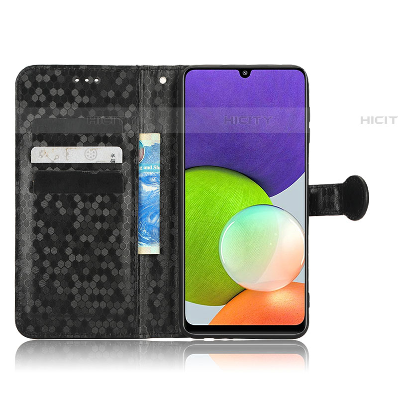 Funda de Cuero Cartera con Soporte Carcasa C01X para Samsung Galaxy F22 4G