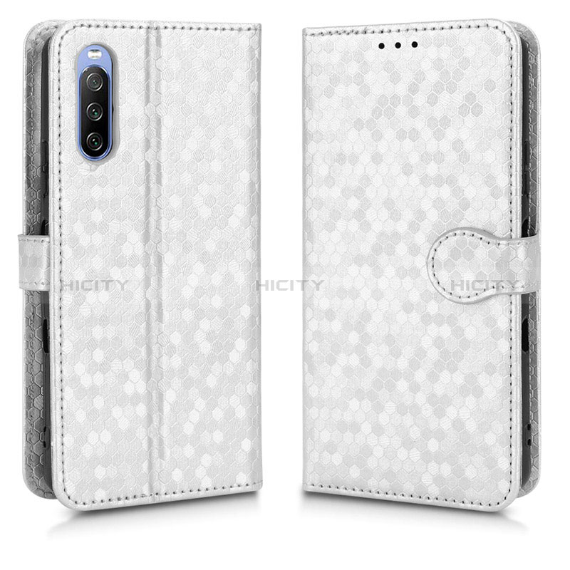 Funda de Cuero Cartera con Soporte Carcasa C01X para Sony Xperia 10 III