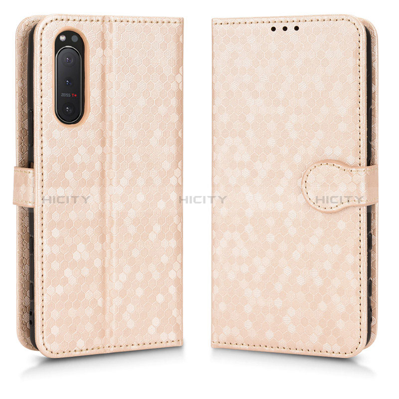 Funda de Cuero Cartera con Soporte Carcasa C01X para Sony Xperia 5 II