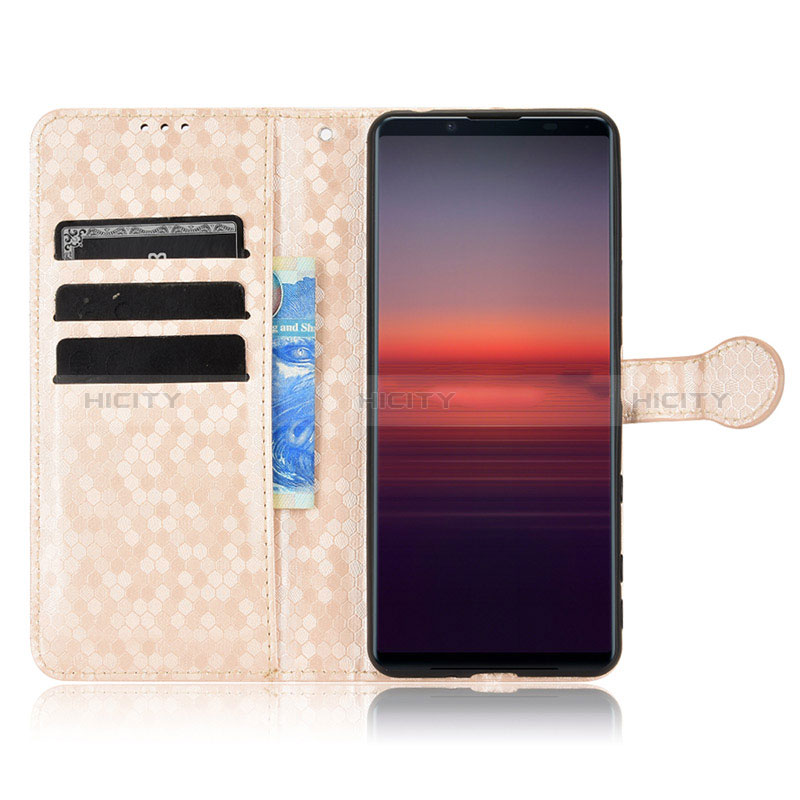 Funda de Cuero Cartera con Soporte Carcasa C01X para Sony Xperia 5 II