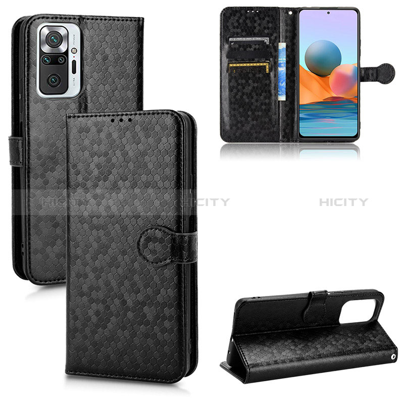 Funda de Cuero Cartera con Soporte Carcasa C01X para Xiaomi Redmi Note 10 Pro Max