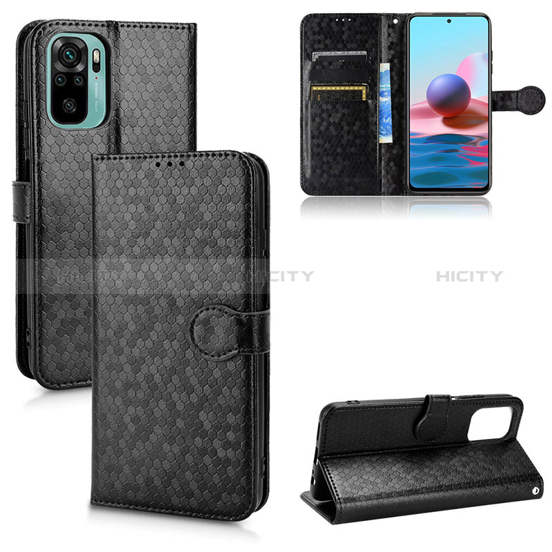 Funda de Cuero Cartera con Soporte Carcasa C01X para Xiaomi Redmi Note 10S 4G