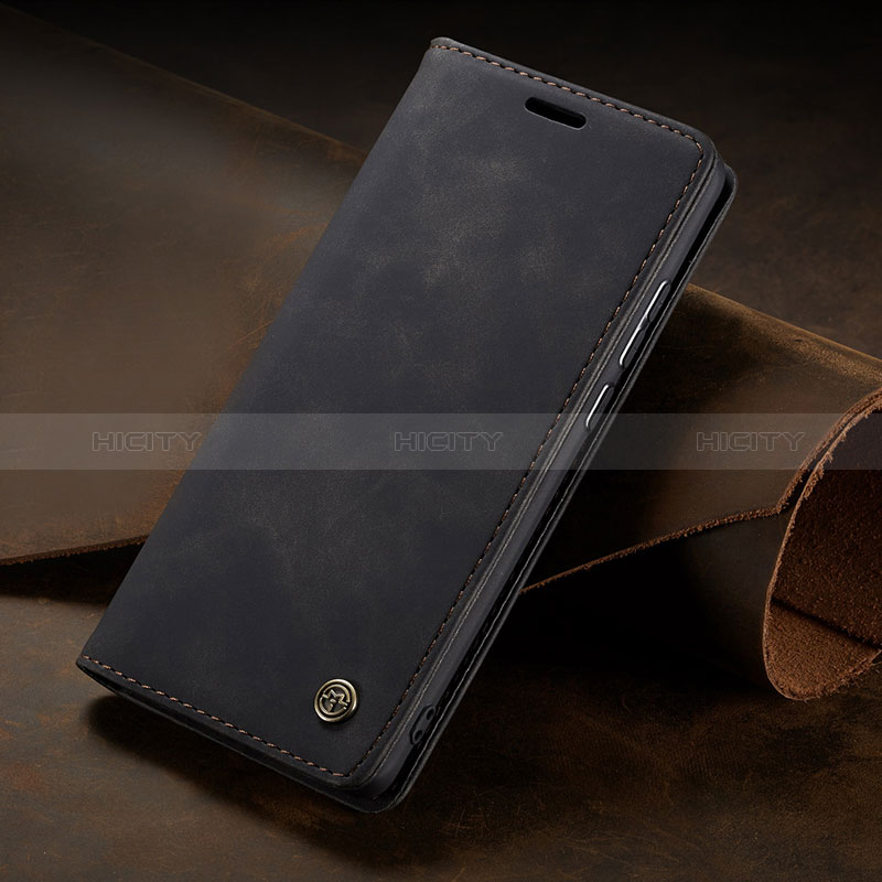 Funda de Cuero Cartera con Soporte Carcasa C02S para Huawei P40 Pro Negro