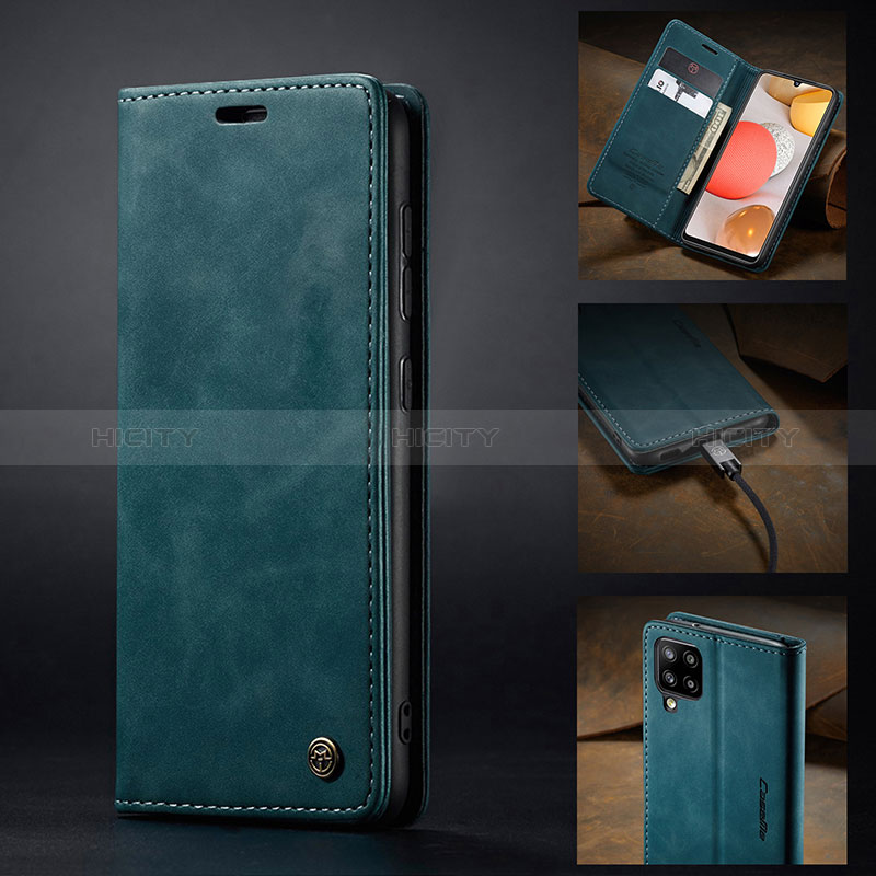 Funda de Cuero Cartera con Soporte Carcasa C02S para Samsung Galaxy A42 5G