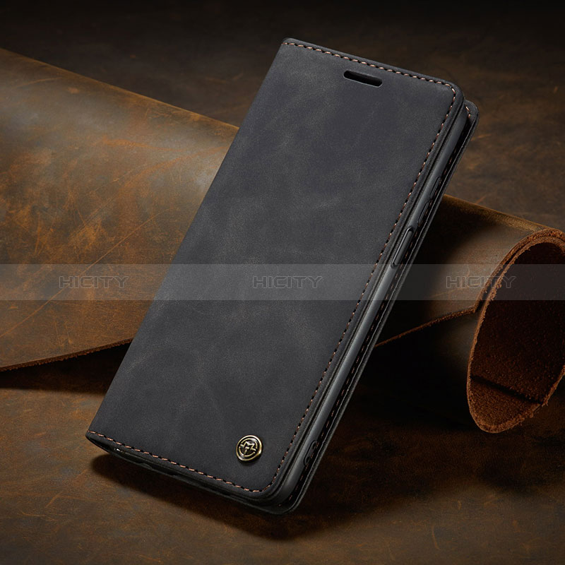 Funda de Cuero Cartera con Soporte Carcasa C02S para Xiaomi Mi 10T 5G Negro