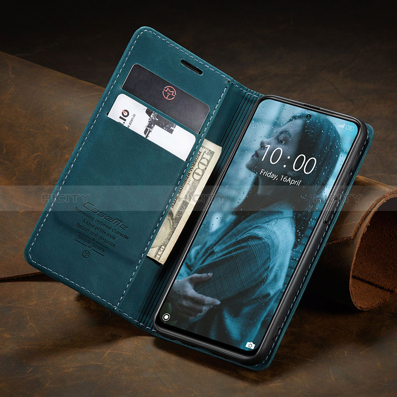 Funda de Cuero Cartera con Soporte Carcasa C02S para Xiaomi Redmi Note 10 4G