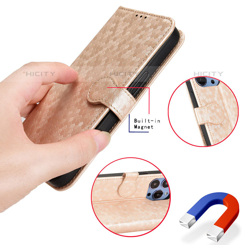 Funda de Cuero Cartera con Soporte Carcasa C02X para Oppo Reno7 5G