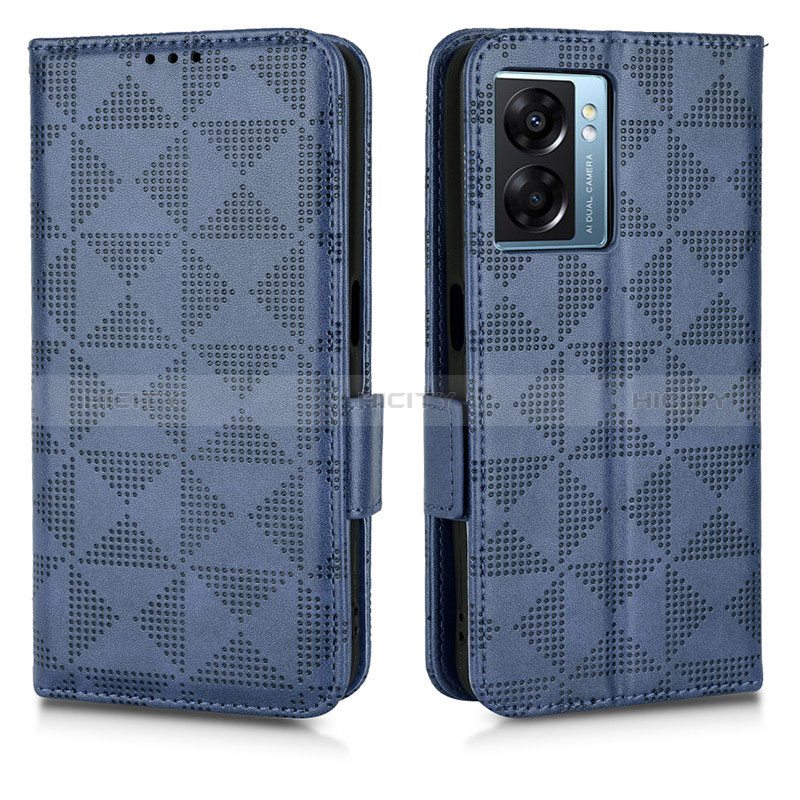 Funda de Cuero Cartera con Soporte Carcasa C02X para Realme V23 5G