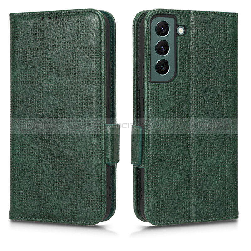 Funda de Cuero Cartera con Soporte Carcasa C02X para Samsung Galaxy S25 Plus 5G