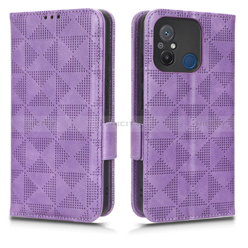 Funda de Cuero Cartera con Soporte Carcasa C02X para Xiaomi Poco C55