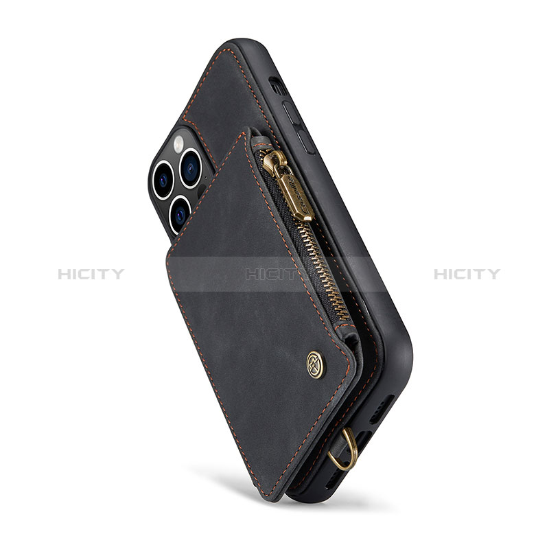 Funda de Cuero Cartera con Soporte Carcasa C03S para Apple iPhone 16 Pro