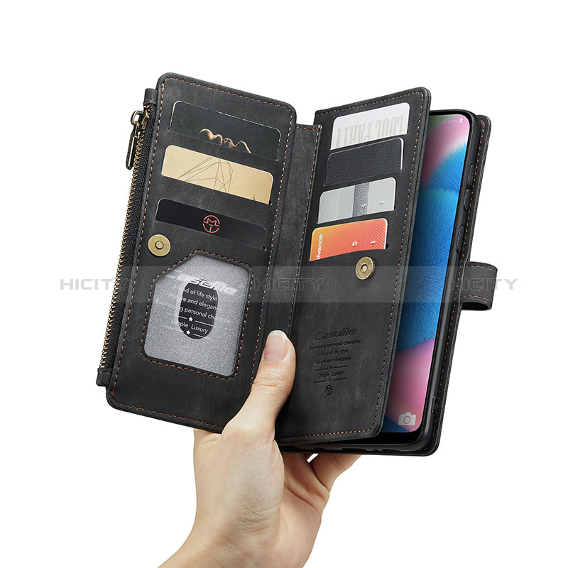 Funda de Cuero Cartera con Soporte Carcasa C03S para Samsung Galaxy A50S