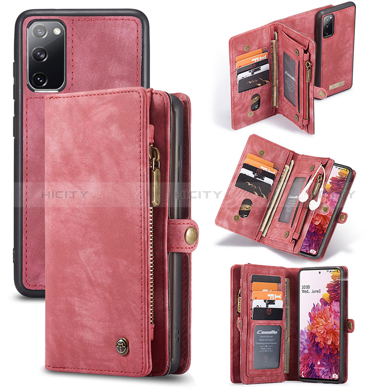 Funda de Cuero Cartera con Soporte Carcasa C03S para Samsung Galaxy S20 Lite 5G