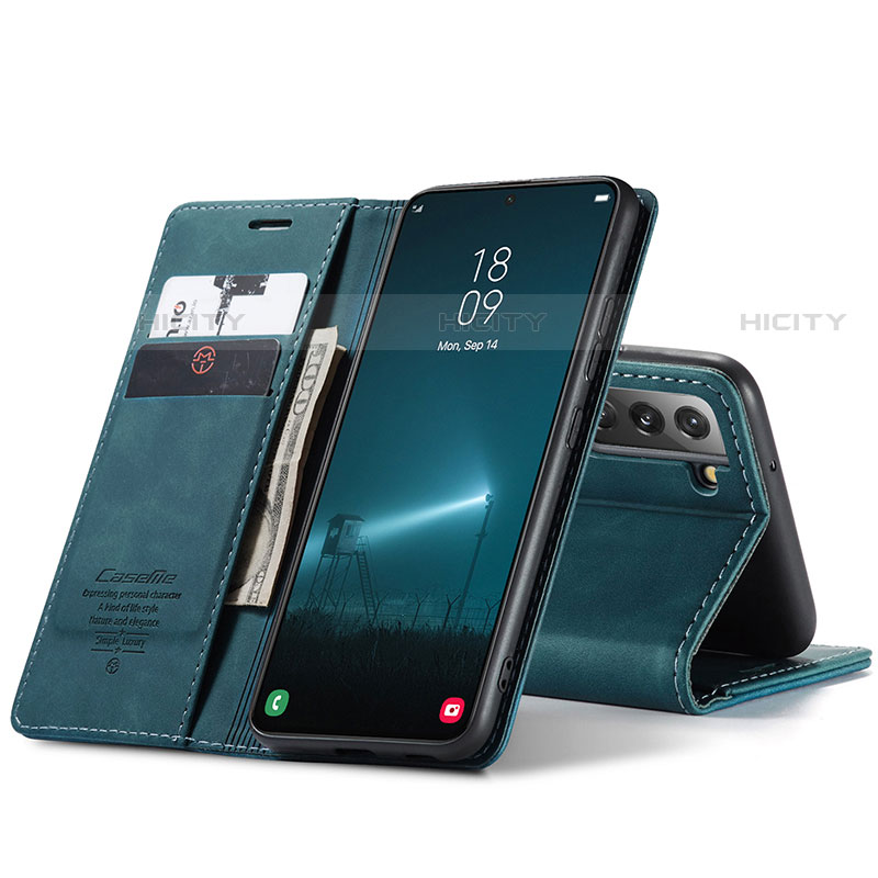 Funda de Cuero Cartera con Soporte Carcasa C03S para Samsung Galaxy S21 5G