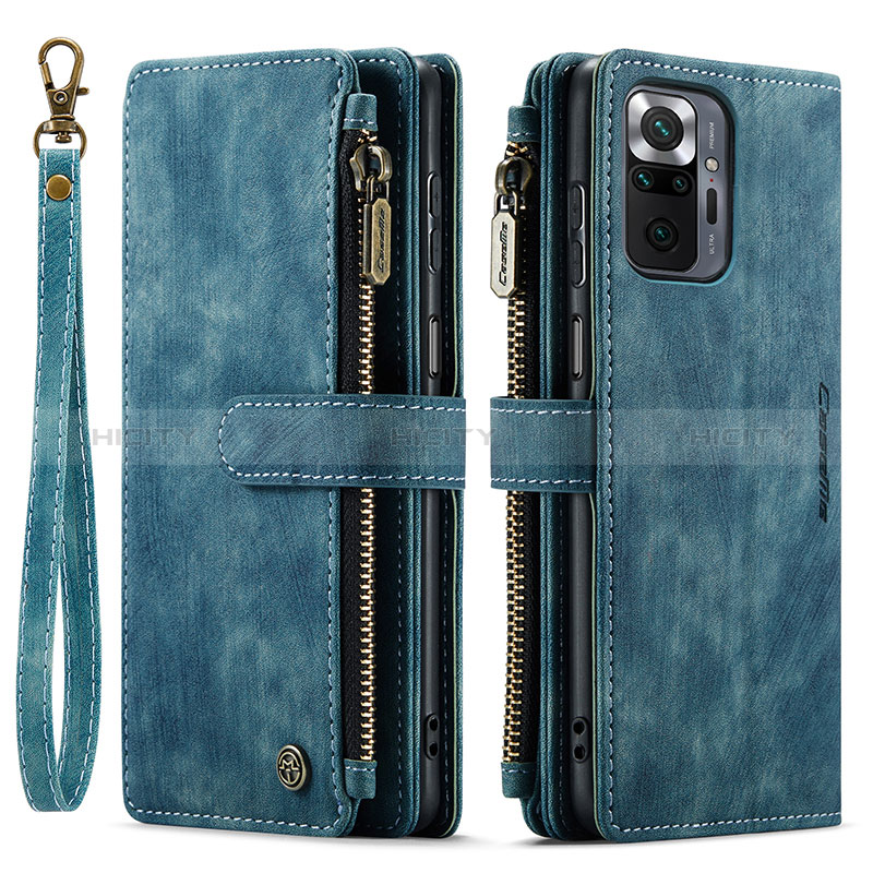 Funda de Cuero Cartera con Soporte Carcasa C03S para Xiaomi Redmi Note 10 Pro Max