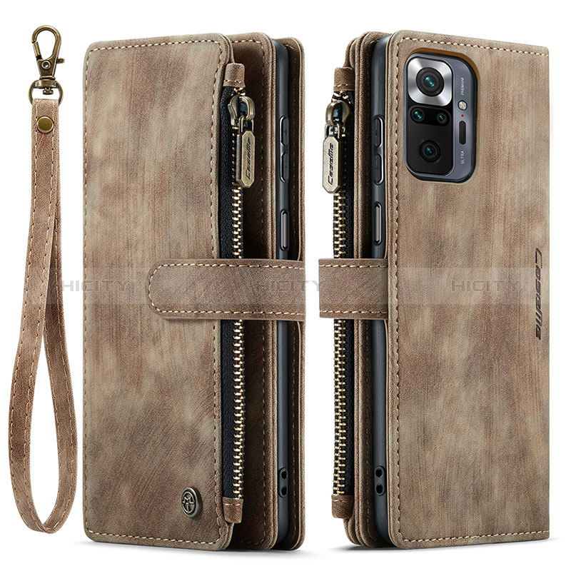 Funda de Cuero Cartera con Soporte Carcasa C03S para Xiaomi Redmi Note 10 Pro Max