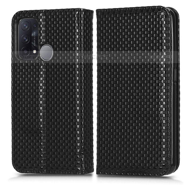 Funda de Cuero Cartera con Soporte Carcasa C03X para Oppo Reno5 A