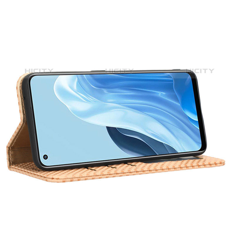 Funda de Cuero Cartera con Soporte Carcasa C03X para Oppo Reno7 5G