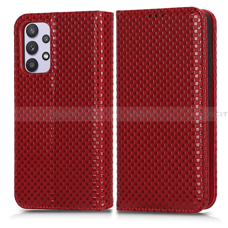 Funda de Cuero Cartera con Soporte Carcasa C03X para Samsung Galaxy A32 5G