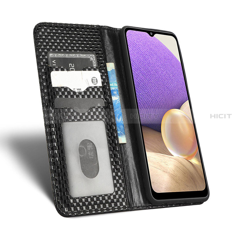 Funda de Cuero Cartera con Soporte Carcasa C03X para Samsung Galaxy A32 5G