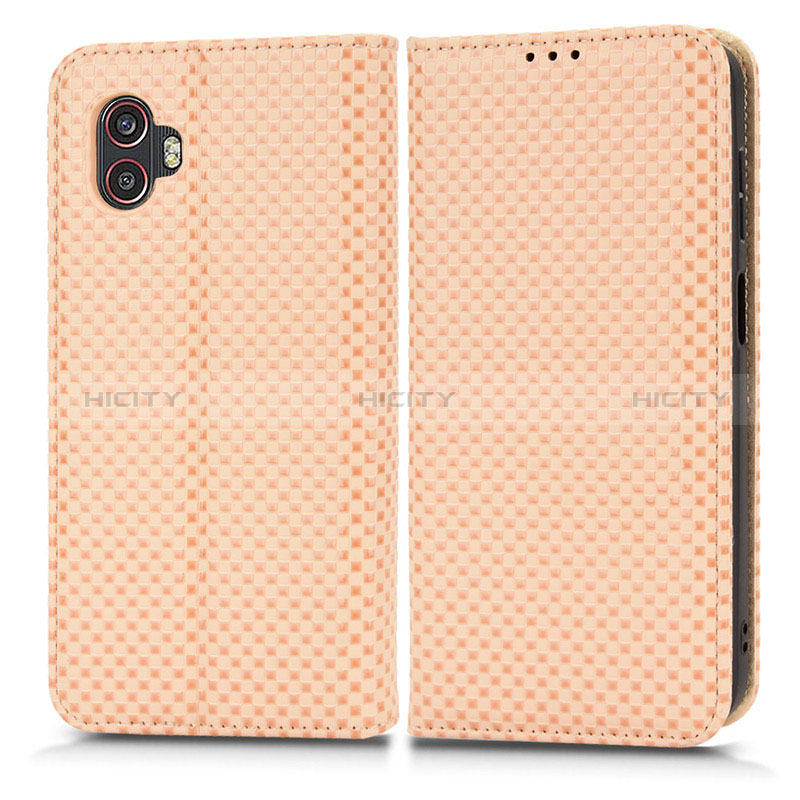 Funda de Cuero Cartera con Soporte Carcasa C03X para Samsung Galaxy XCover 6 Pro 5G