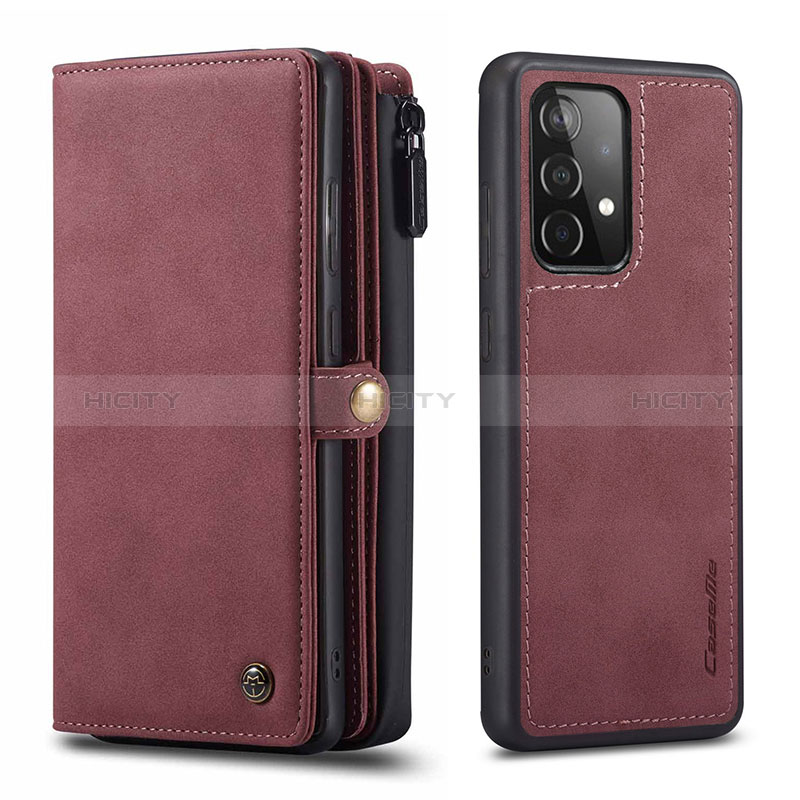 Funda de Cuero Cartera con Soporte Carcasa C04S para Samsung Galaxy A52s 5G