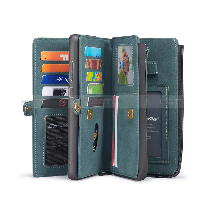 Funda de Cuero Cartera con Soporte Carcasa C04S para Samsung Galaxy M40S