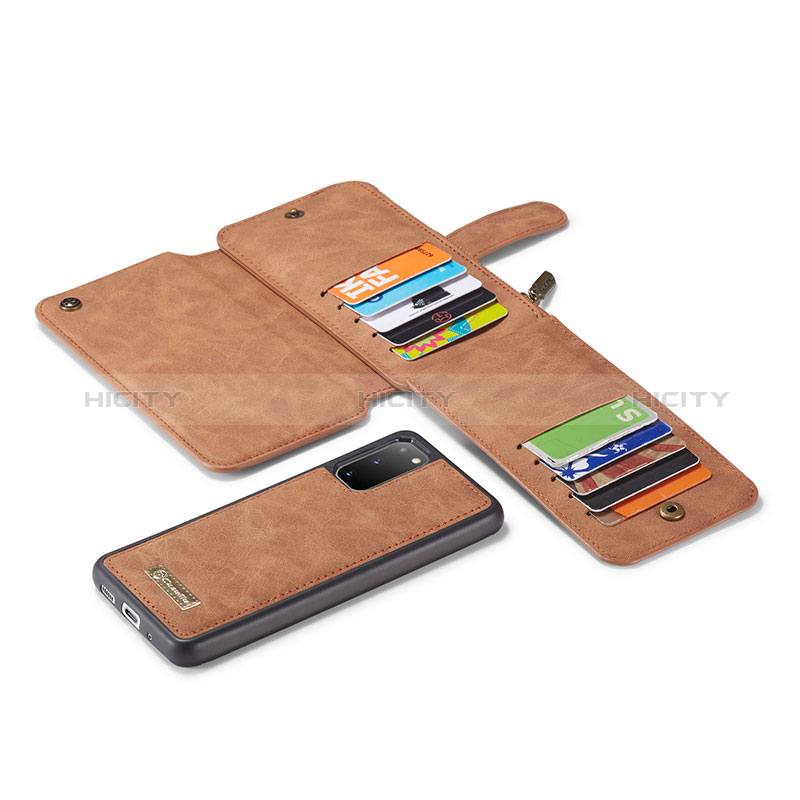 Funda de Cuero Cartera con Soporte Carcasa C04S para Samsung Galaxy S20 5G