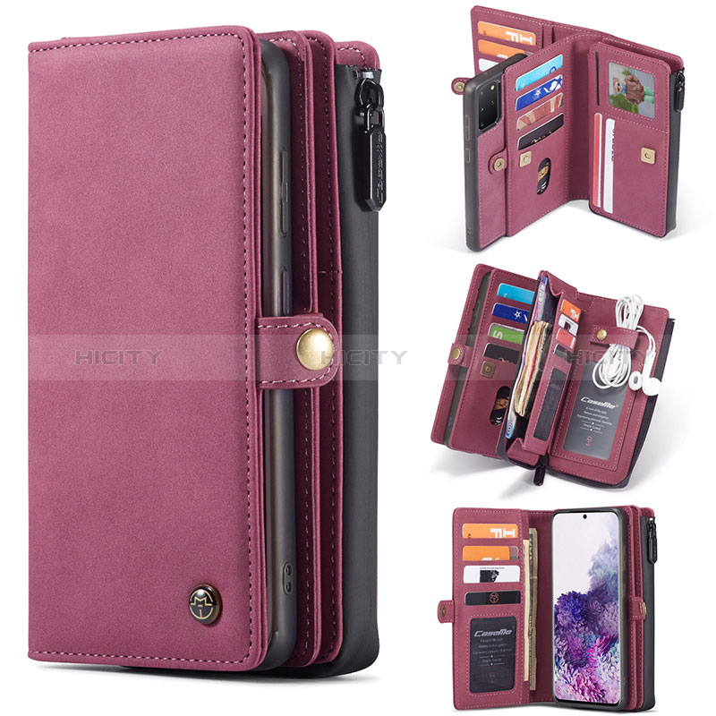 Funda de Cuero Cartera con Soporte Carcasa C04S para Samsung Galaxy S20 Plus