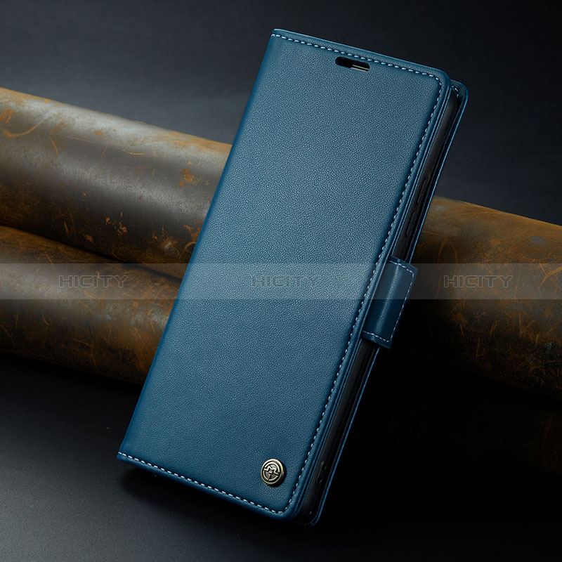 Funda de Cuero Cartera con Soporte Carcasa C04S para Xiaomi Redmi Note 13 Pro 5G Azul