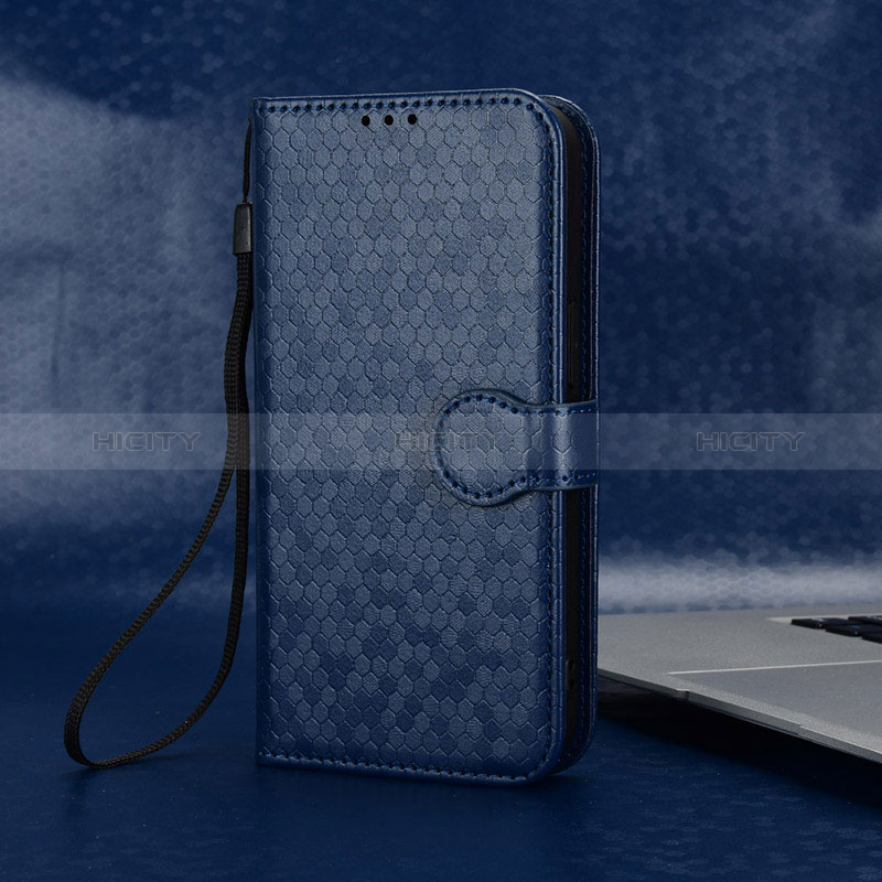 Funda de Cuero Cartera con Soporte Carcasa C04X para Huawei P60 Art Azul