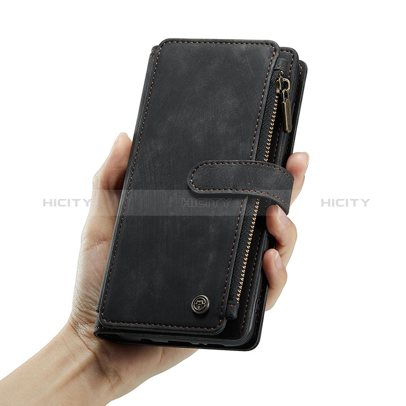 Funda de Cuero Cartera con Soporte Carcasa C05S para Samsung Galaxy F12