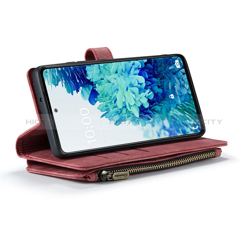 Funda de Cuero Cartera con Soporte Carcasa C05S para Samsung Galaxy S20 Lite 5G