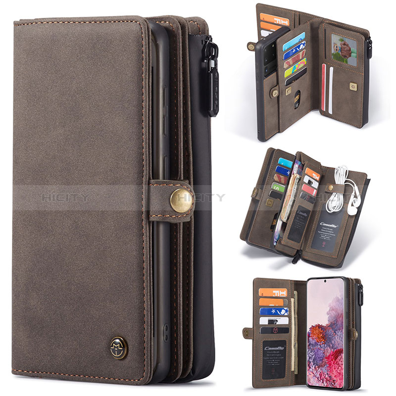 Funda de Cuero Cartera con Soporte Carcasa C06S para Samsung Galaxy S20 Ultra