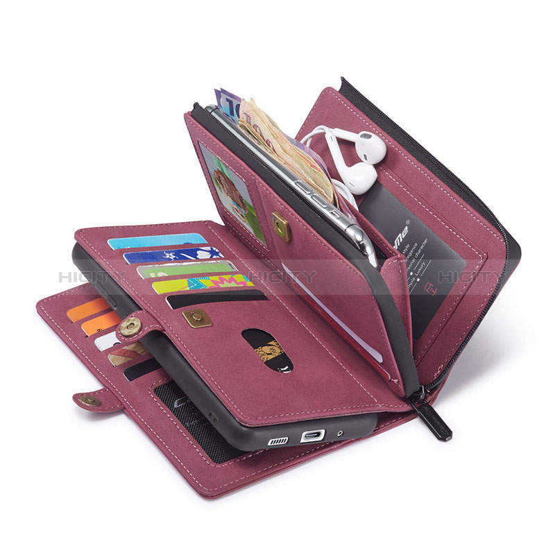 Funda de Cuero Cartera con Soporte Carcasa C06S para Samsung Galaxy S20 Ultra 5G