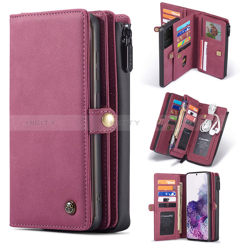 Funda de Cuero Cartera con Soporte Carcasa C06S para Samsung Galaxy S20 Ultra 5G