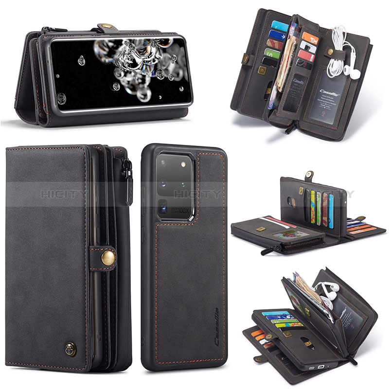 Funda de Cuero Cartera con Soporte Carcasa C06S para Samsung Galaxy S20 Ultra 5G