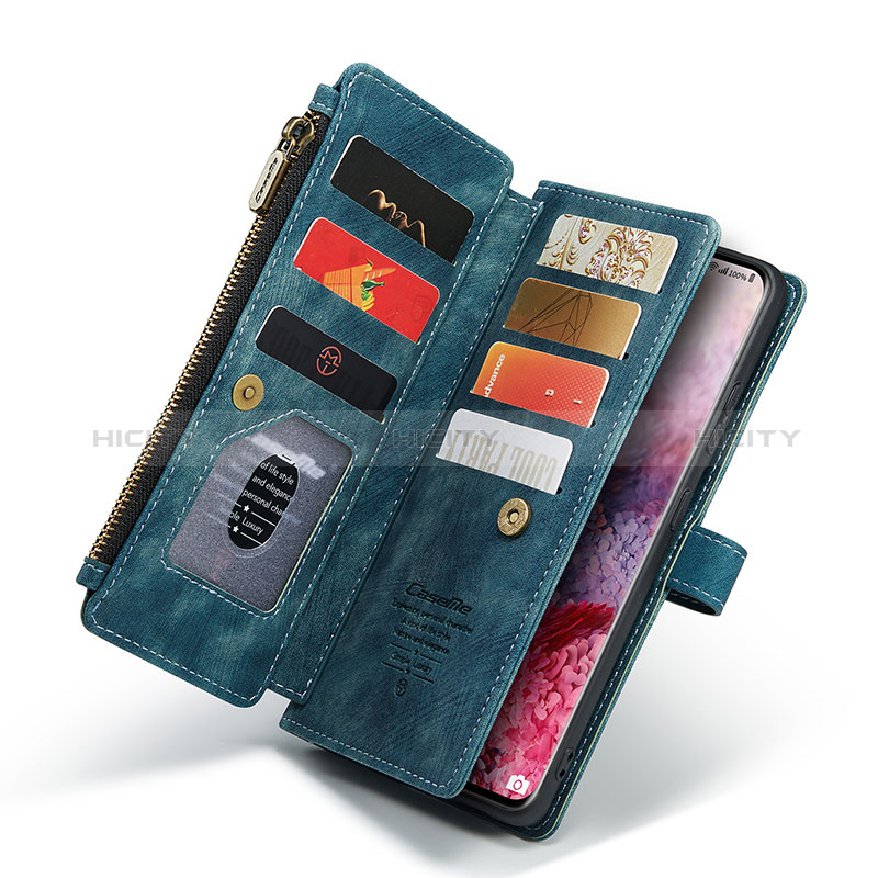 Funda de Cuero Cartera con Soporte Carcasa C07S para Samsung Galaxy S20 5G