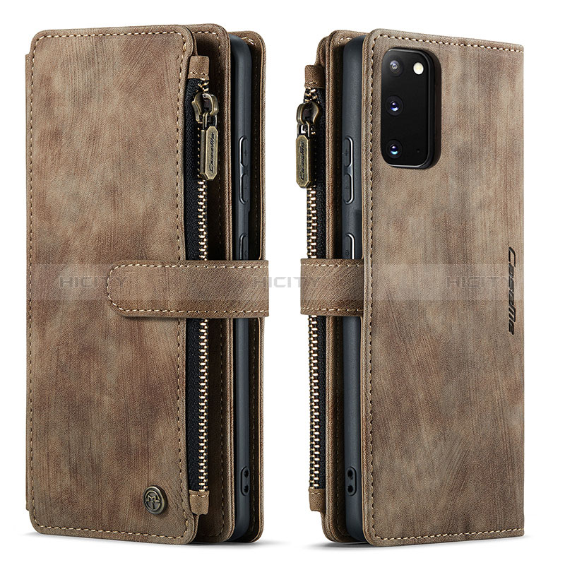 Funda de Cuero Cartera con Soporte Carcasa C07S para Samsung Galaxy S20 5G