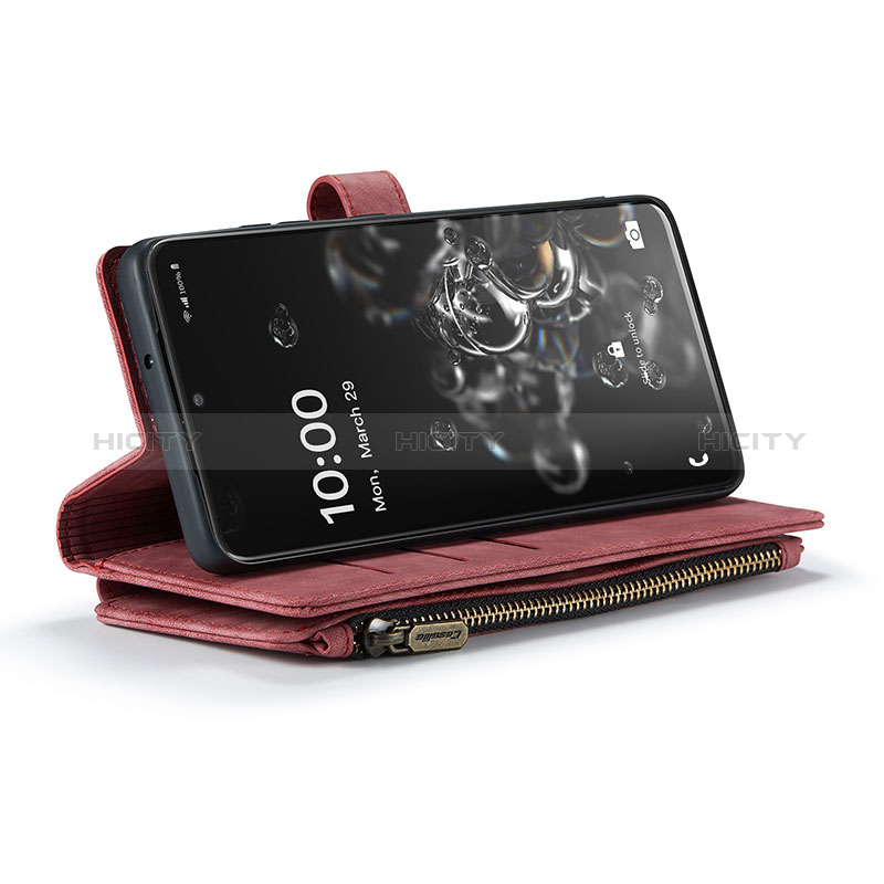 Funda de Cuero Cartera con Soporte Carcasa C07S para Samsung Galaxy S20 Ultra