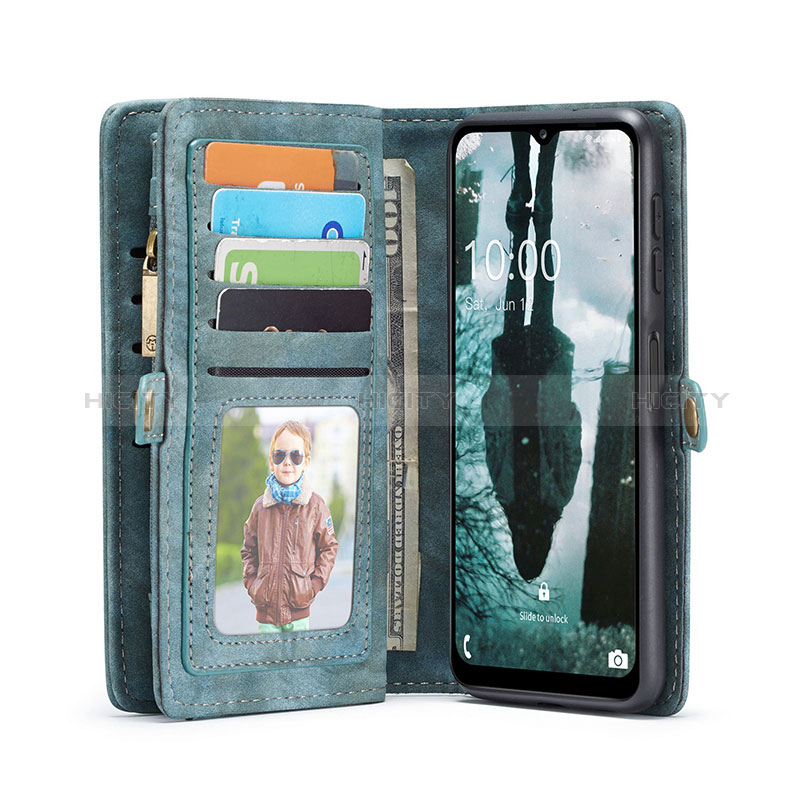 Funda de Cuero Cartera con Soporte Carcasa C08S para Samsung Galaxy A04s