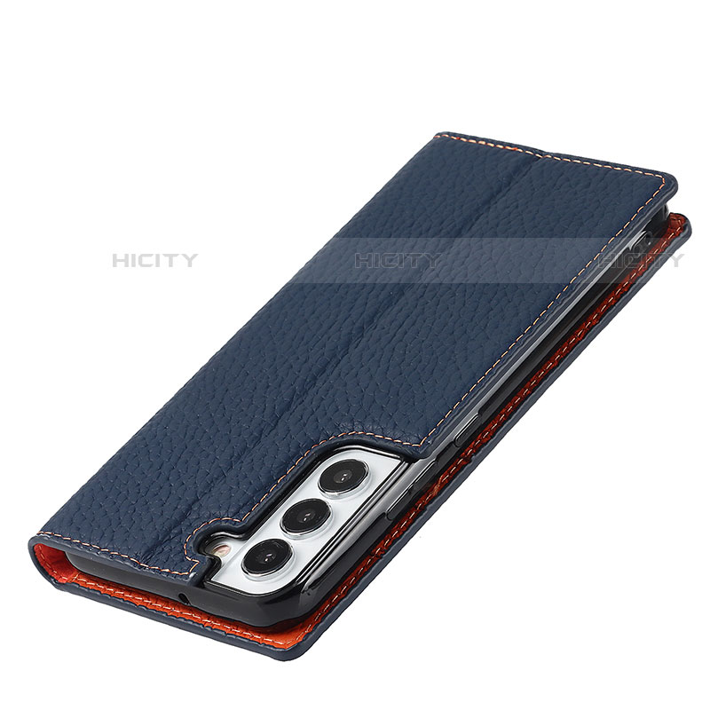 Funda de Cuero Cartera con Soporte Carcasa D01T para Samsung Galaxy S21 Plus 5G