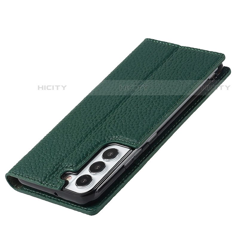 Funda de Cuero Cartera con Soporte Carcasa D02T para Samsung Galaxy S22 Plus 5G