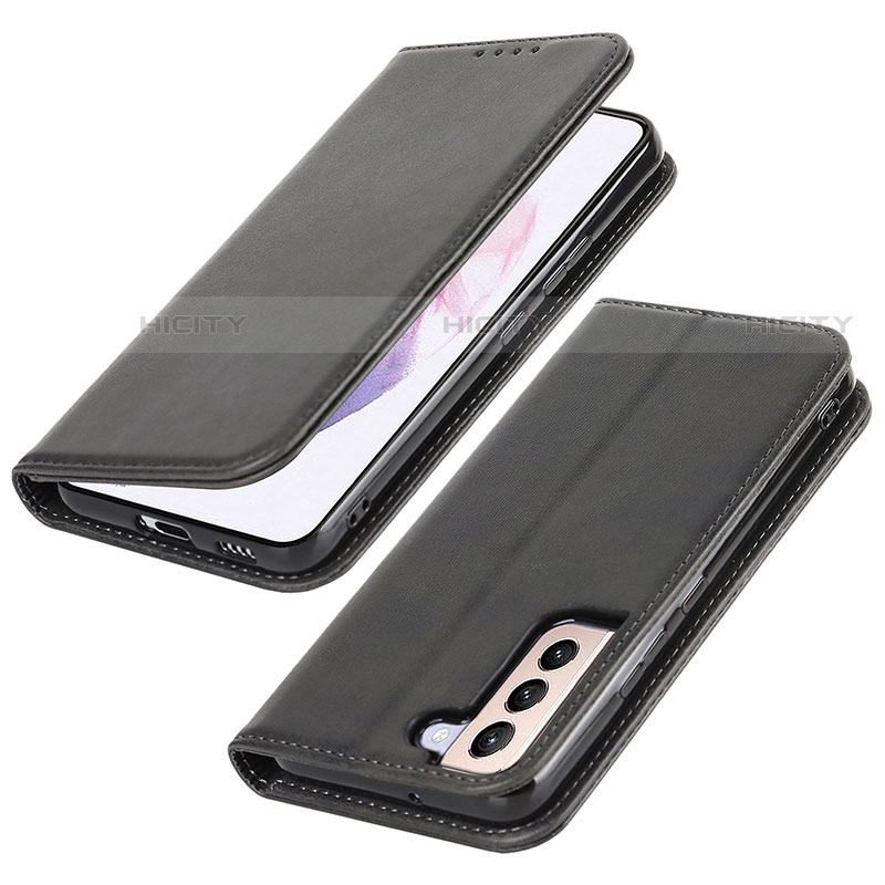 Funda de Cuero Cartera con Soporte Carcasa D04T para Samsung Galaxy S21 Plus 5G