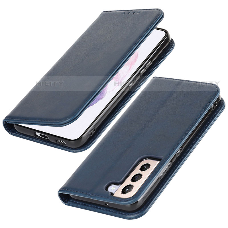 Funda de Cuero Cartera con Soporte Carcasa D04T para Samsung Galaxy S21 Plus 5G