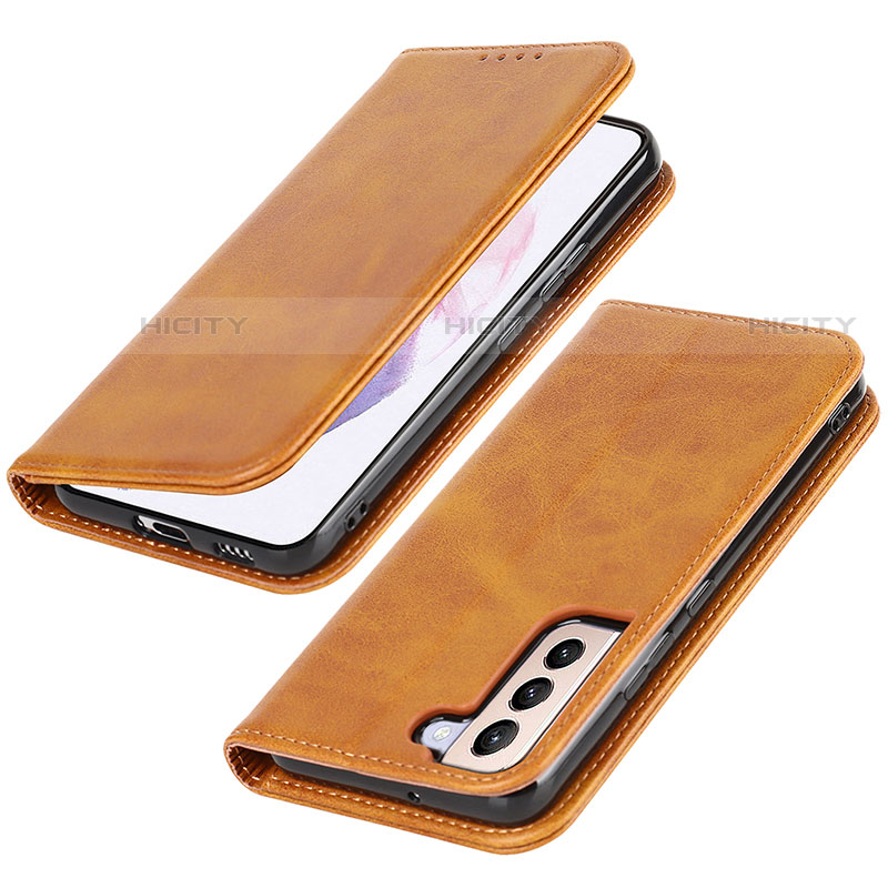 Funda de Cuero Cartera con Soporte Carcasa D04T para Samsung Galaxy S21 Plus 5G